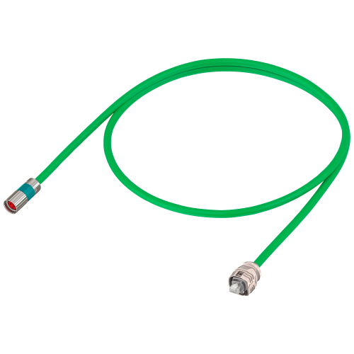Signal cable pre-assembled type: 6FX8002-2DD48 DRIVE-CLiQ with 24 V M17 female full thread/ RJ45 IP67 MOTION-CONNECT 800PLUS UL/CSA, DESINA, Traila...
