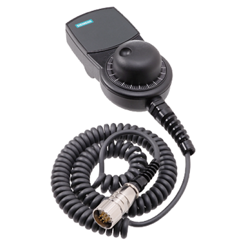 SINUMERIK ACCESSORIES ELECTRONIC HANDWHEEL IN HOUSING WITH SPIRAL CABLE 2,5M WITH CONNECTOR 9-POLE U