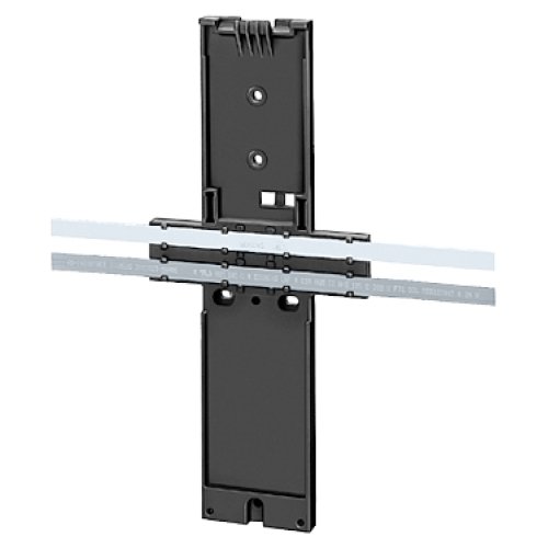 Mounting plate for compact starter for holding the shaped cable for AS-i and auxiliary power