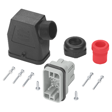 Connector set, motor connection 8 x 1.5 mm2, 9-pole, complete with PG16 cable entry