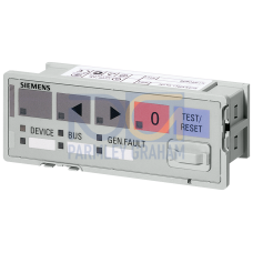 Operator Panel. 5 Pushbuttons 10 Individual LEDs - Light gray