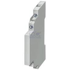Auxiliary switch can be mounted on the side 1 NO+1 NC for circuit breaker Size S00...S3