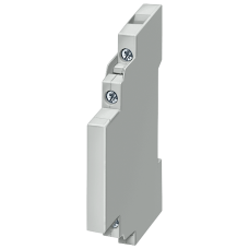Auxiliary switch can be mounted on the side 2 NC, for circuit breaker Size S00...S3