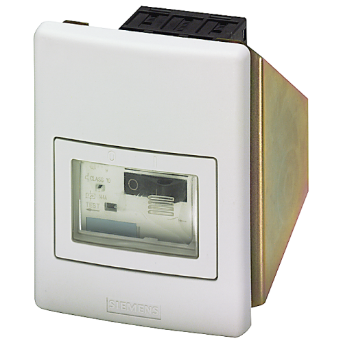 Molded plastic front plate Degree of protection IP55 with actuator diaphragm and holder for circuit