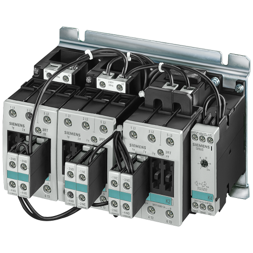 Contactor assembly Star-delta (wye-delta) (pre-assembled) with lateral timing relay AC-3, 45kW/400