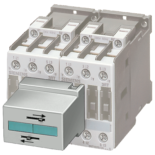 Mechanical interlocking for reversing contactor assembly for front-side mounting on contactor size S0...S3 ! Phased-out product! Successor is SIRIUS 3RA2
