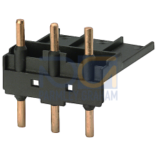 Link module Electrical and mechanical For 3RV1.31/3RT1.3, 3RW3 AC operation (multi-unit packaging) !!! Phased-out product !!! Successor is SIRIUS 3RA2 Preferred successor type is >>3RA2931-1A<<