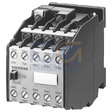 Contactor relay, 73E, EN 50011, 7 NO + 3 NC, flat connector terminal AC operation 110 V AC 50 Hz/132