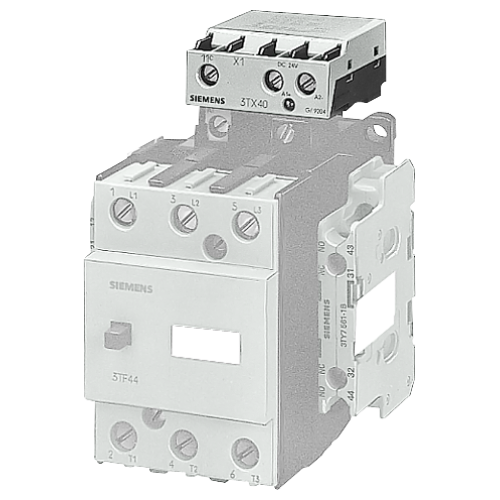 Coupling link, with LED for switching status, without surge suppression for mounting to contactor 3T