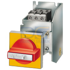 Door-coupling rotary operating mechanism for circuit breaker Size S2 Handle emergency switching-off