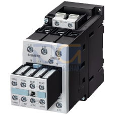 Power contactor, AC-3 50 A, 22kW / 400 V 24 V DC, 2 NO + 2 NC 3-pole, Size S2 Screw terminal Captiv
