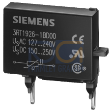 Varistor, 127 ... 240 V AC, 150 ... 250 V DC surge suppressor, for mounting to contactor Size S0...S