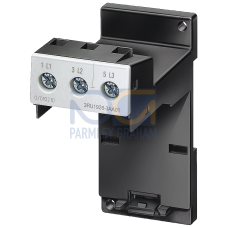 Stand-alone assembly support for 3RU1 Size S3 Stand-alone installation Main circuit: Screw terminal