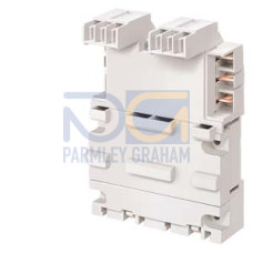 3-phase busbar including extension connector for 2 circuit breakers Size S00 and S0 !!! Phased-out p