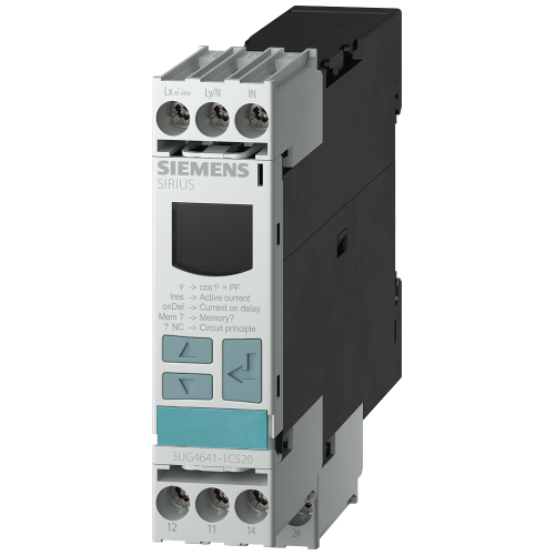 Digital monitoring relay cos phi and current monitoring from 90-690 V AC 0vershoot and undershoot se