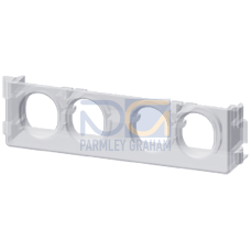 Touch protection cover for transverse auxiliary switch with ring cable lug