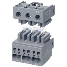 Main circuit terminals for 3RA6, screw terminals/spring-loaded terminals