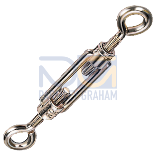 Turnbuckle M6 x 60, for precise adjustment of the pretension