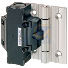 Hinge switch Molded-plastic enclosure with aluminum hinge 3xNC, Slow-action contacts for 40 mm profi