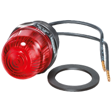 LED lamp, red, 24 V DC Diameter 25 mm for M20 x 1.5 threaded connection
