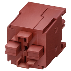 Contact block, 1 NO, soldering pin connection