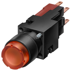 Illuminated pushbutton, 16 mm, round, plastic, green, pushbutton, raised, 1 NO, Lampholder W2 x 4.6