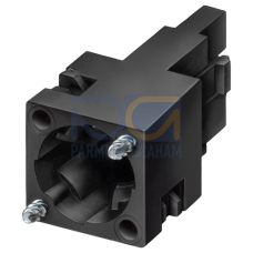 Holder for contact blocks flat connector terminal