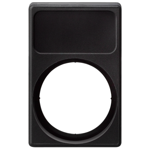 Label holder for labeling plate, Label size 9.5 x 18.5 mm,