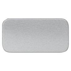 Adhesive labeling plate, on label holder, Label size 9.5 x 18.5 mm, silver-colored, black font, with