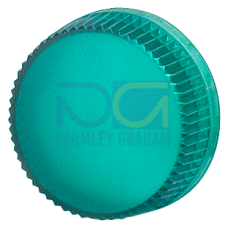 lens, clear, smooth, for inscription with insert caps