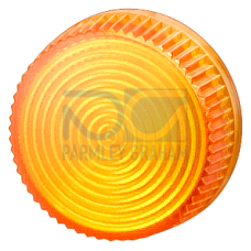 lens, blue, with concentric rings