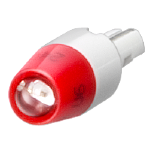 ACCESSORY / SPARE PART ROUND, 22MM/SQUARE, 26X26MM: LED SUPER-BRIGHT LAMPS, WEDGE-BASE WEDGE-BASE W2