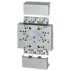 Busbar system Busbar center-to-center spacing 60 mm Device adapter, Width: 185mm Bar thickness: 5.10