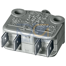 Accessory for switch 3NP526 to 3NP546 Auxiliary switch 1 NO+1 NC with mounting bracket and screws (m