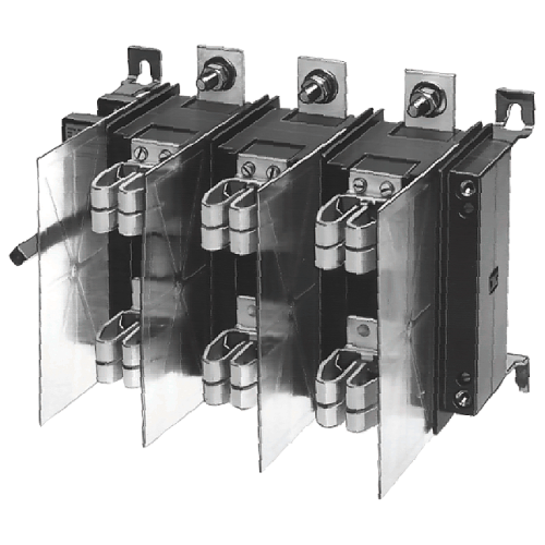 630 A, size 3 and 2, class GG, AM, 3-pole for NH fuse systems