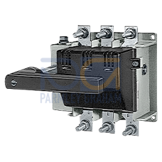 switch disconnector, 3-pole with door op. mechanism 8UC7 handle dark gray/blue-green basic masking p