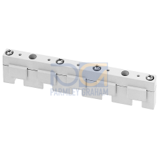Busbar system, accessories Busbar center-to-center spacing 40 mm Busbar holder 5-pole 12x 5, 15x 5 a
