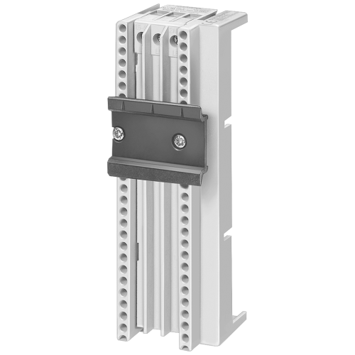 Busbar system Busbar center-to-center spacing 40 mm Device adapter, Width: 45 mm Bar thickness: 5+10