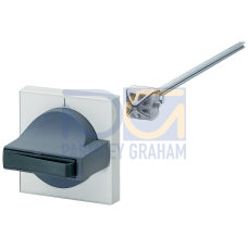 Door operating mechanism 8UC7 Handle dark blue/blue-green Basic Masking frame light gray for 3-pole