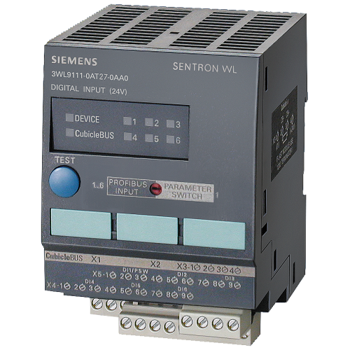 accessories circuit breaker 3WL digital Input module can be connected to cubicle bus