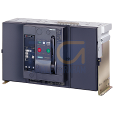 fixed-mounted circuit breaker 4-pole, size III, IEC In=5000A to 690V, AC50/60Hz Icu=100kA at 500V rear connection horizontal