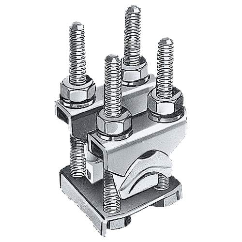 Terminal 1-pole, for bar 20x 8 Conductor connection 2x50-240 mm2