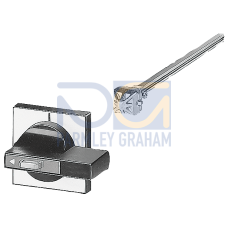 Door-coupling rotary operating mechanism complete, black, for 3VL for GM projects: according to GCCL