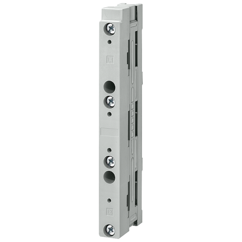 Busbar system, accessories Busbar center-to-center spacing 60 mm Busbar support 3-pole for busbars 1