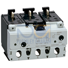 ETU VL400, 3-pole, line protection thermal-magnetic, LI IR=250...315A, overload protection II=1575..