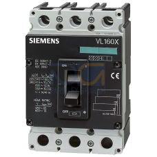 circuit breaker VL160X N standard breaking capacity Icu=55kA, 415V AC 4-pole, line protection Electr