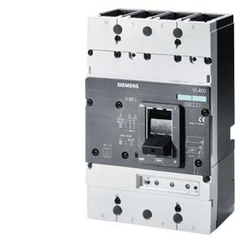 circuit breaker VL400H high breaking capacity Icu=70kA, 415V AC 3-pole, line protection trip unit TM