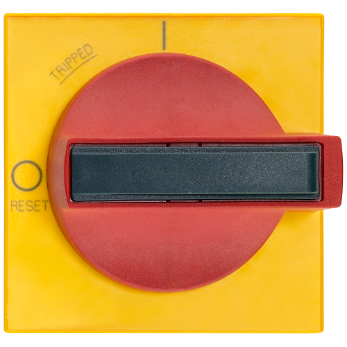 Red handle masking frame yellow Door operating mechanism 8UC7 Spare part for 8UC7222-3BB20 Size 2