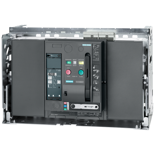 fixed-mounted circuit breaker approved to UL489 3-pole, BG III, In=4000A AC 50/60 Hz, IEC: to 690V, 100kA at 440V ul: to 600y/ 347, 100kA at 480V r...