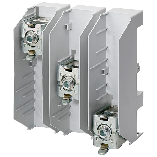 Connection terminal set, 3-pole Round cable 95 ... 300 mm2 AWG Busbar center-to-center spacing 60 mm
